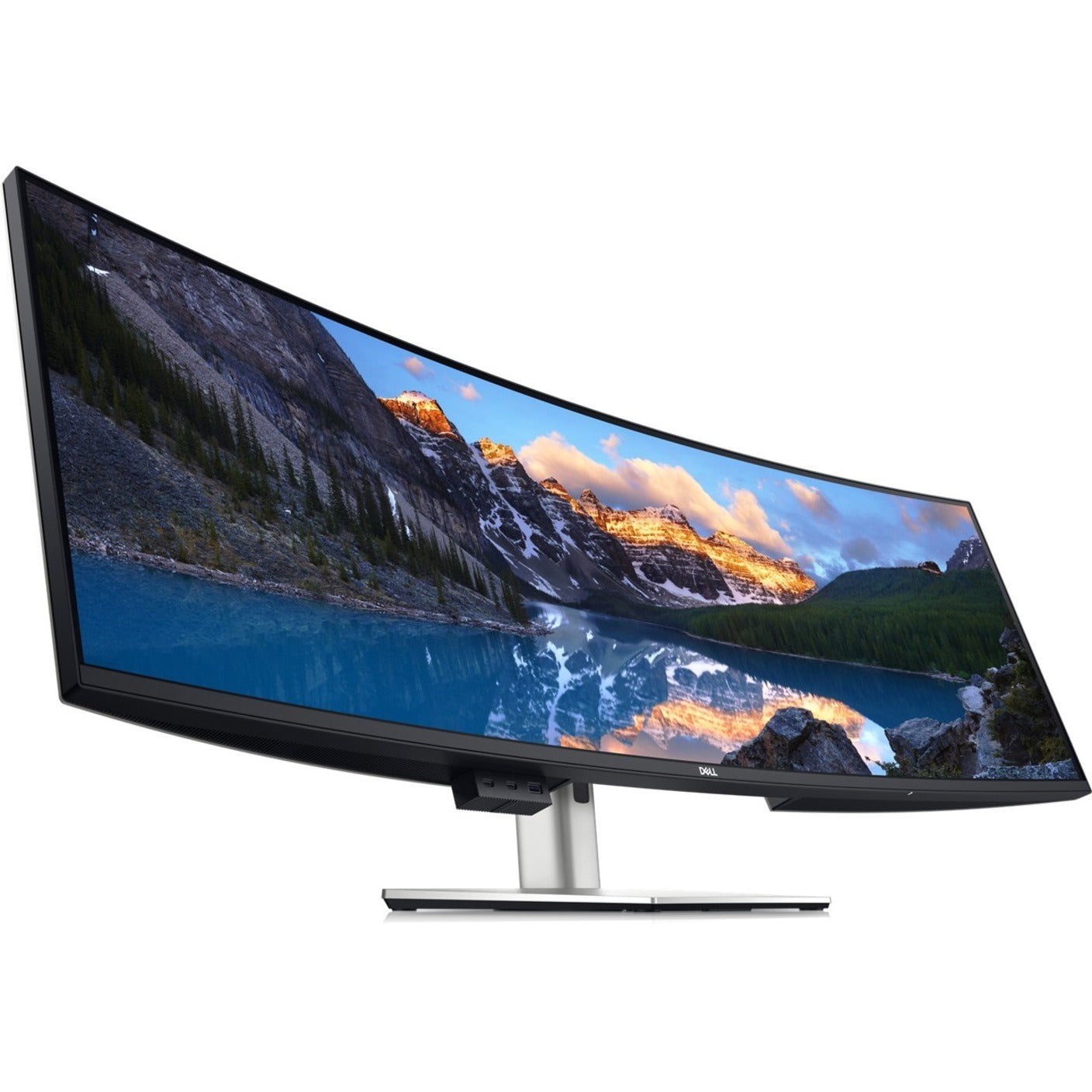 Dell UltraSharp U4924DW 49' Class Dual Quad HD (DQHD) Curved Screen LCD Monitor - 32:9 - Alternate view 10