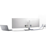Dell UltraSharp U4924DW 49' Class Dual Quad HD (DQHD) Curved Screen LCD Monitor - 32:9 - Alternate view 30