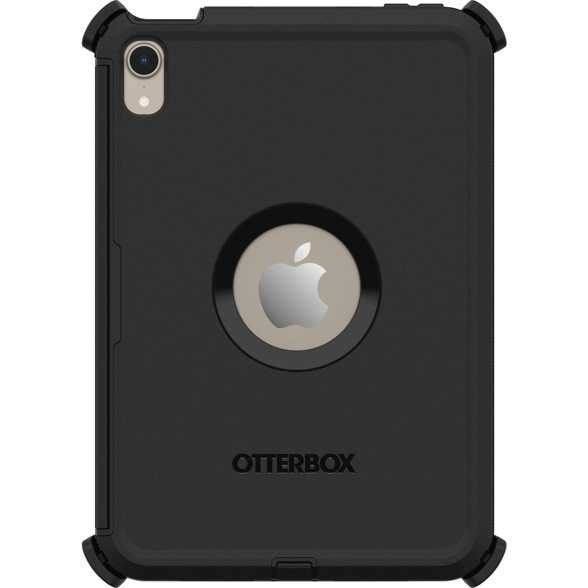 OtterBox Defender Carrying Case (Holster) Apple iPad mini (6th Generation) Tablet, Apple Pencil - Black