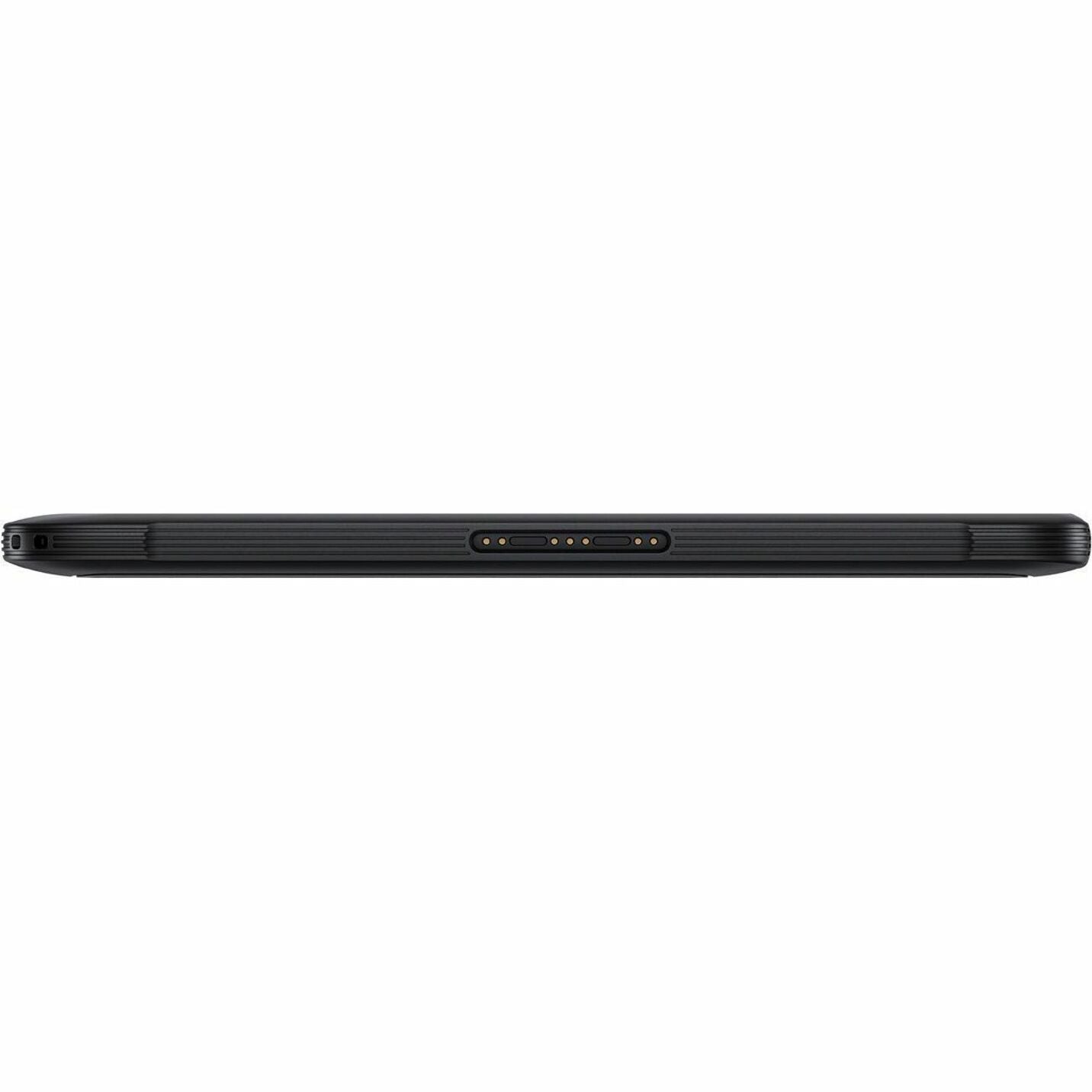 Samsung Galaxy Tab Active4 Pro SM-T636B Rugged Tablet - 10.1' WUXGA - Qualcomm SM7325 Snapdragon 778G 5G Octa-core - 4 GB - 64 GB Storage - 5G - Black - Bottom view