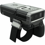 Zebra RS5100 Rugged Warehouse, Picking, Sorting, Transportation, Logistics, Hospitality, Route Accounting Wearable Barcode Scanner - Cable Connectivity - Left view