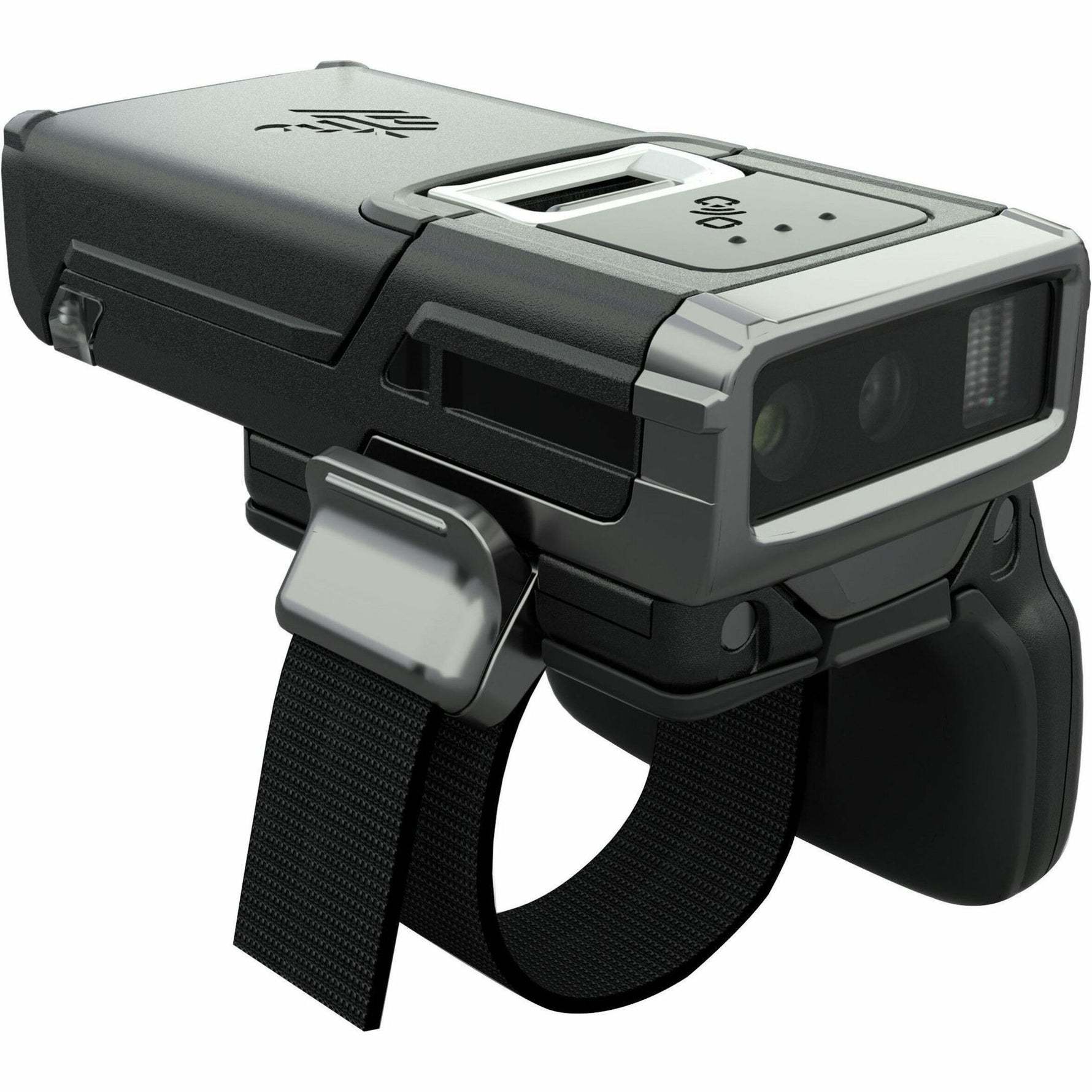 Zebra RS5100 Rugged Warehouse, Picking, Sorting, Transportation, Logistics, Hospitality, Route Accounting Wearable Barcode Scanner - Cable Connectivity - Left view