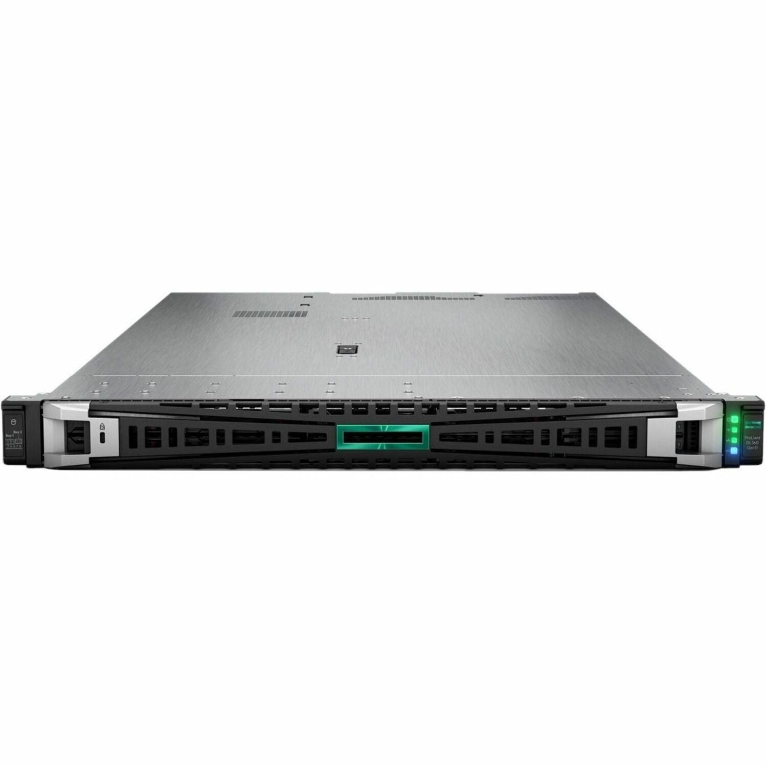 HPE ProLiant DL360 Gen11 1U Rack Server - 1 Xeon Gold 5416S 2 GHz - 32 GB RAM - Serial ATA Controller - Left view