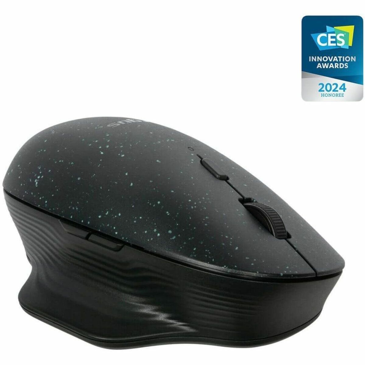 Targus ErgoFlip AMB586GL Full-size Mouse - Bluetooth - BlueTrace - 6 Button(s) - Black