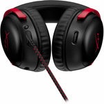 HyperX Cloud II Wired Over-the-ear, On-ear Stereo Gaming Headset - Black, Red - Bottom view