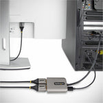 StarTech.com Dual-Monitor DisplayPort 1.4 Splitter, DisplayPort to 2x DP Multi-Monitor Adapter, Dual 5K 60Hz Computer MST Hub, Windows - Alternate view 7
