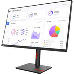 Lenovo ThinkVision T32p-30 32' Class 4K UHD LED Monitor - 16:9 - Raven Black