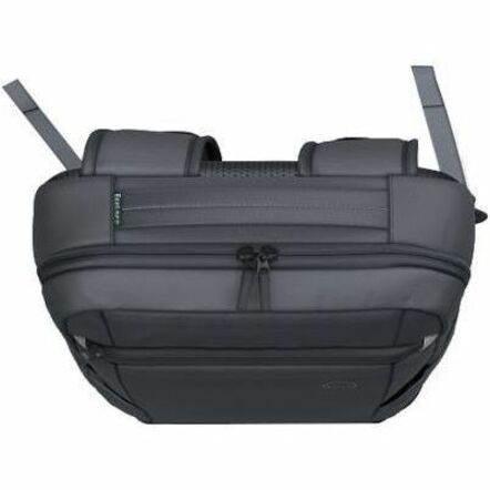 Dell EcoLoop Pro Carrying Case (Backpack) for 38.1 cm (15') to 39.6 cm (15.6') Notebook, Gear, Bottle - Black - Top view