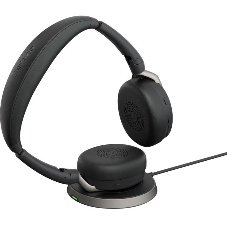 Jabra Evolve2 65 Flex Wireless On-ear Stereo Headset - Top view