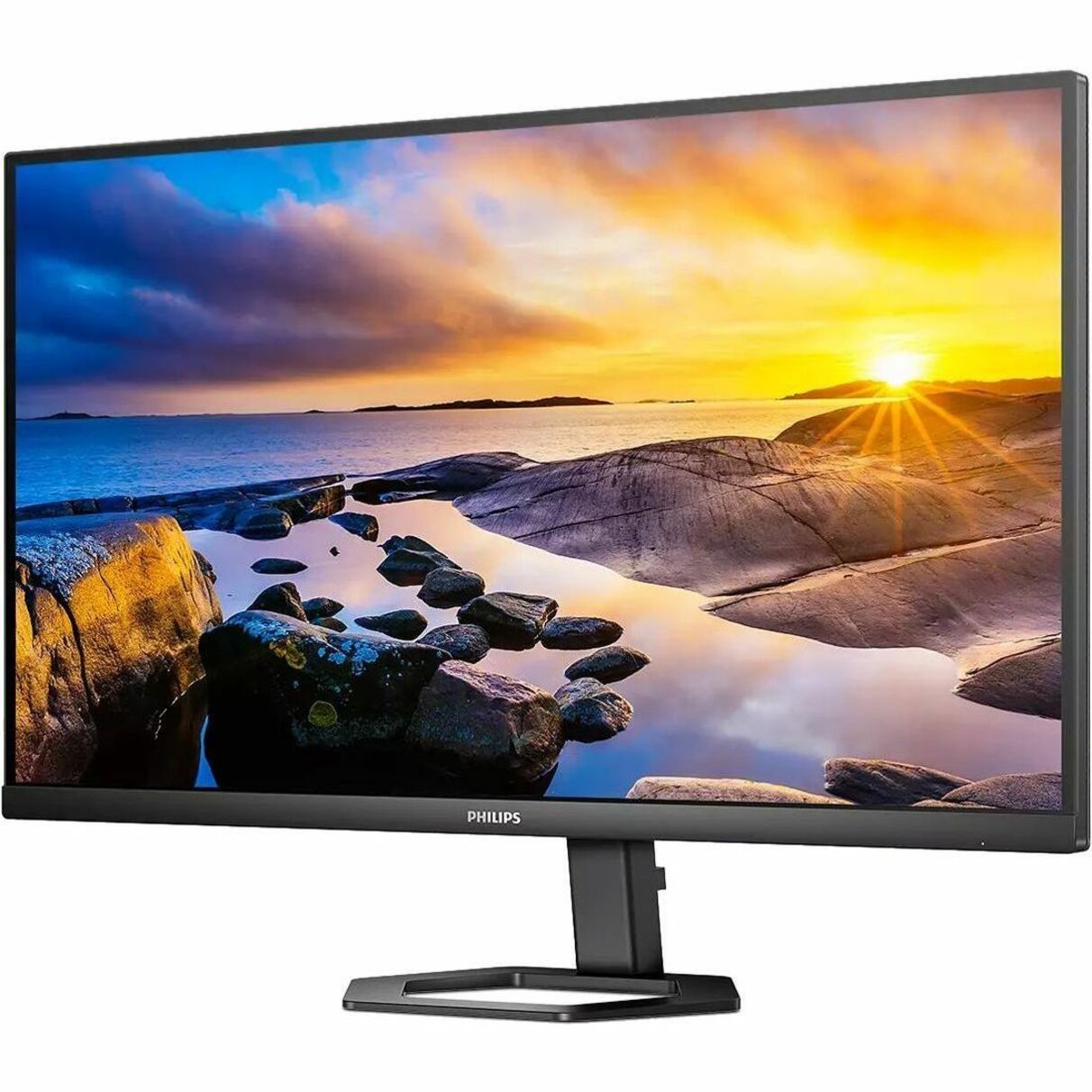 Philips 27E1N5800E 27' Class 4K UHD LED Monitor - 16:9 - Textured Black - Left view