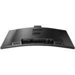 Philips Ultrawide 34B1U5600CH 34' Class Webcam UW-QHD Curved Screen LCD Monitor - 21:9 - Textured Black - Bottom view