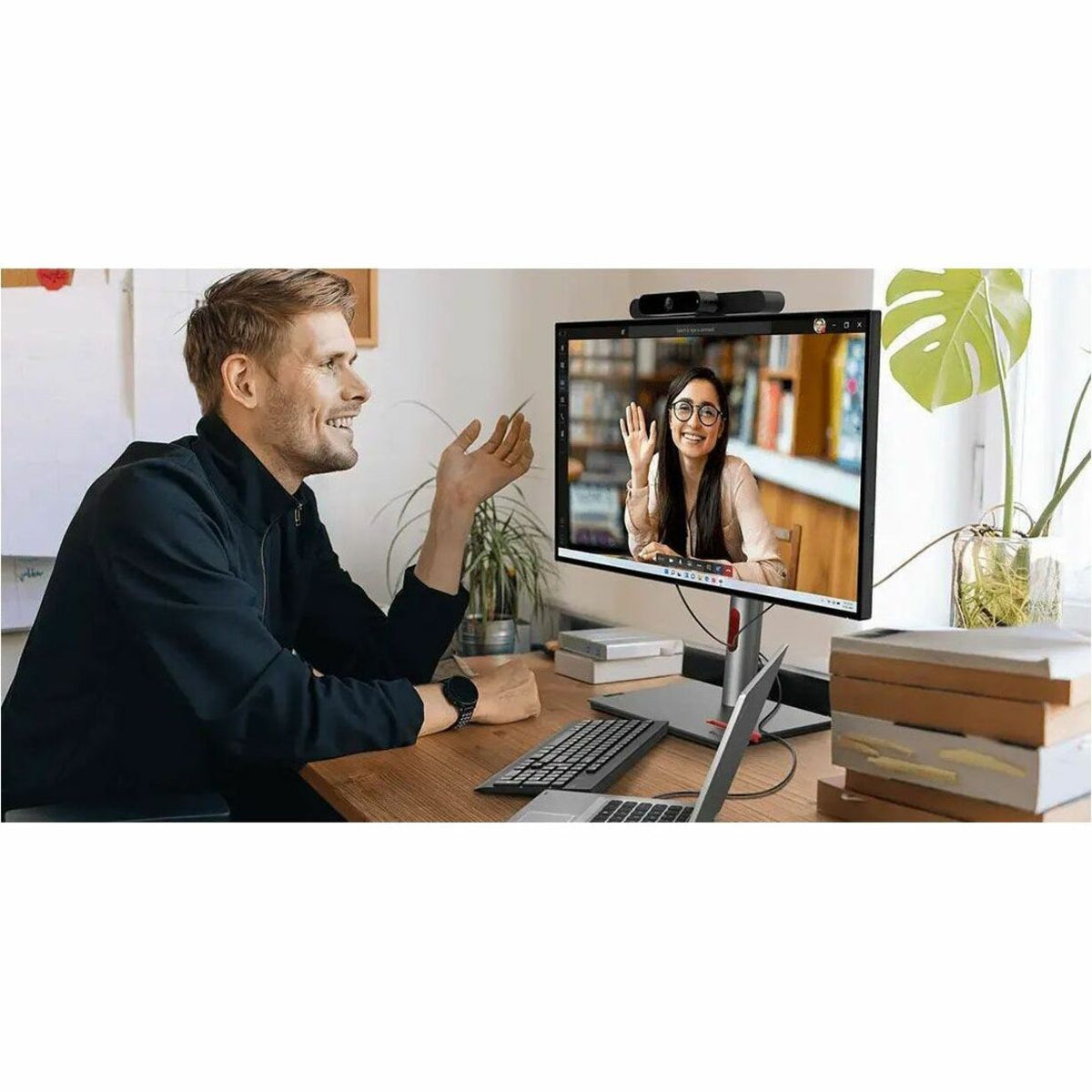 Lenovo ThinkVision MC60 (S) Webcam - Black - USB 2.0 Type A