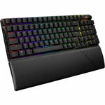 Asus ROG Strix Scope II 96 Wireless Gaming Keyboard - Compact - Wired/Wireless Connectivity - USB 2.0 Type A Interface - RGB LED - Black - Right view