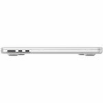 Incase Hardshell Case for Apple MacBook Air - Textured Dot - Clear - Left view
