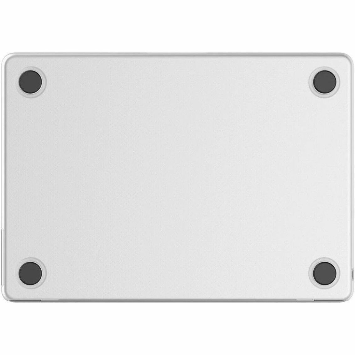 Incase Hardshell Case for Apple MacBook Air - Textured Dot - Clear - Bottom view
