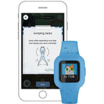 Garmin v&iacute;vofit jr. 3 Smart Watch - Blue Body Color - Silicone Band Material - Alternate view 8