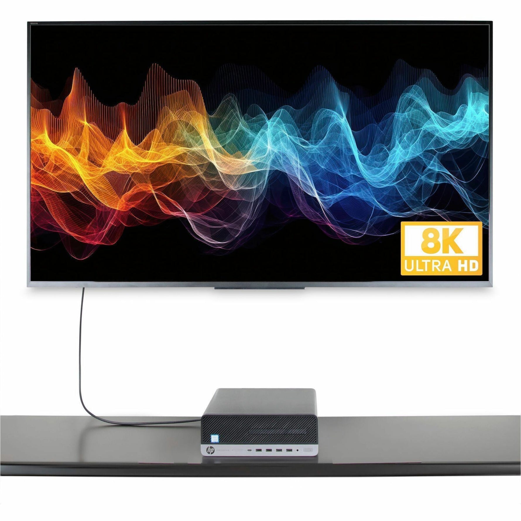 StarTech.com 6ft (2m) DisplayPort to HDMI Adapter Cable, 8K 60Hz, 4K 144Hz, HDR10, DP 1.4 to HDMI 2.1 Active Video Converter - Alternate view 7