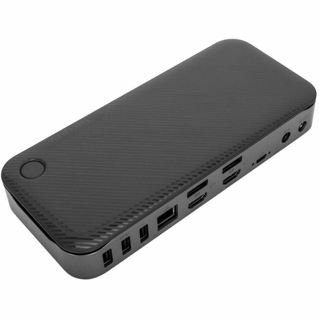 Targus DOCK710AUZ USB Type C Docking Station for Monitor, Notebook, Headphone, Speaker, Microphone - Silver - Alternate view 6