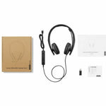 Lenovo Wired On-ear, Over-the-head Stereo Headset - Black