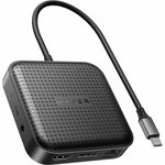 Targus HyperDrive HD583-GL USB4 Docking Station for Monitor, Notebook, Desktop PC - Black - Portable