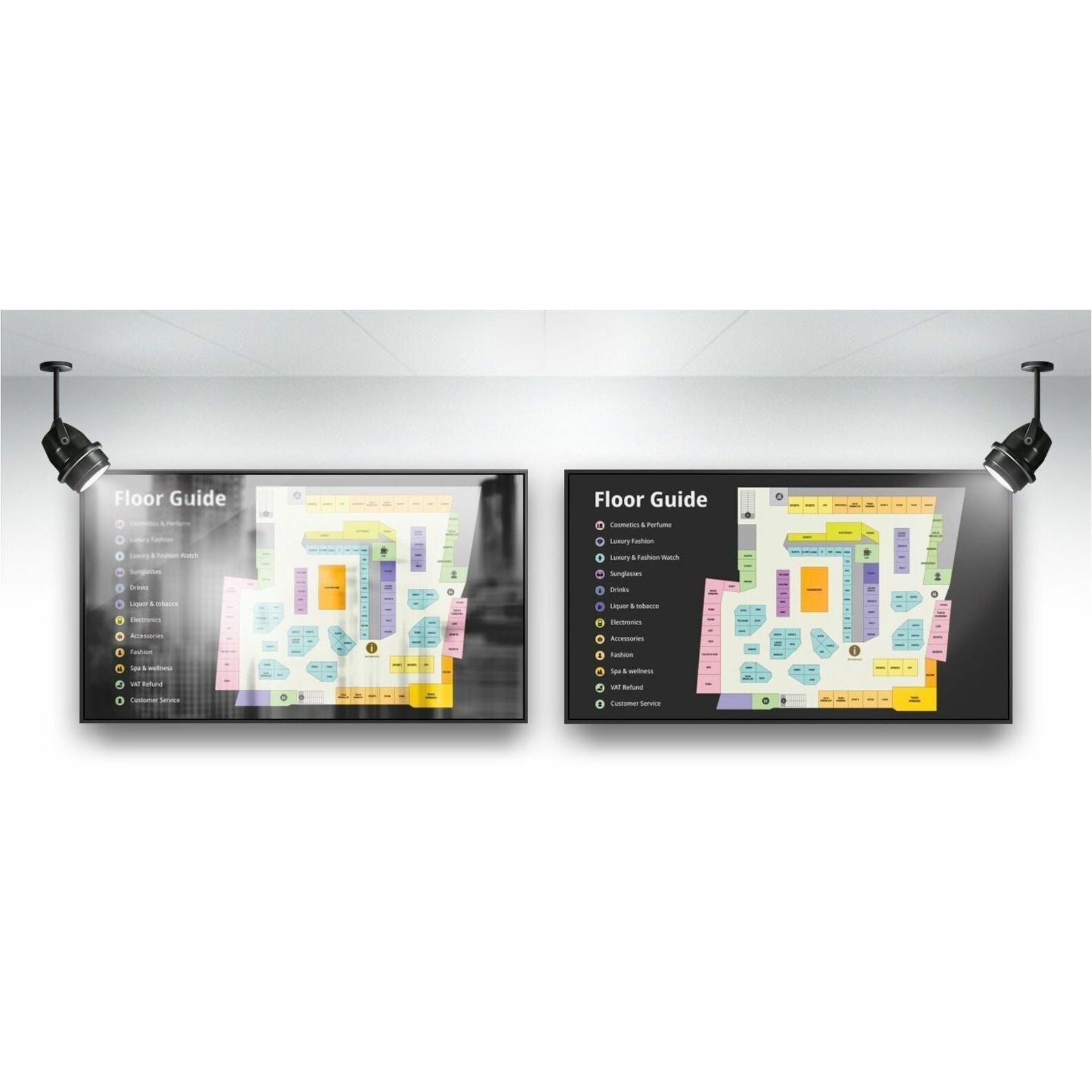 Samsung QM55C 55' LCD Digital Signage Display - 24 Hours/7 Days Operation - Energy Star - Alternate view 13