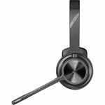 Poly Voyager 4300 UC 4310-M Wired/Wireless Over-the-head, On-ear Stereo Headset - Black - Left view