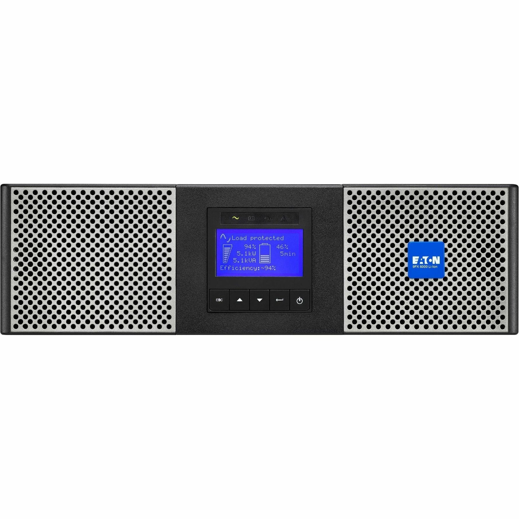Eaton 9PX6KIRTN-L Double Conversion Online UPS - 6 kVA/5.40 kW