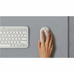 Logitech Pebble 2 M350s Mouse - Bluetooth - USB - Optical - 3 Button(s) - Tonal White - Alternate view 6
