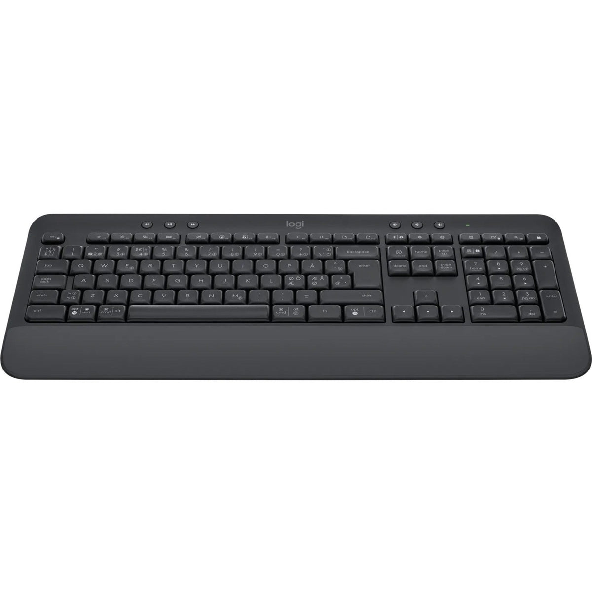 Logitech Signature K650 Keyboard - Wireless Connectivity - English - Graphite