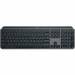Logitech MX Keys S Keyboard - Full-size - Wireless Connectivity - USB Interface - English - Granite