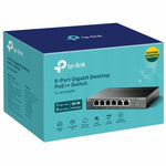 TP-Link JetStream TL-SG1006PP 6 Ports Ethernet Switch - Gigabit Ethernet - 10/100/1000Base-T