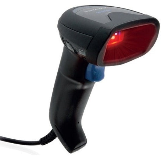 Datalogic QuickScan QBT2500 Smartphone, Retail, Commercial Service, Healthcare, Hospitality, Government, Transportation, Laboratory Handheld Barcode Scanner Kit - Cable Connectivity - Black - USB Cabl - Right view