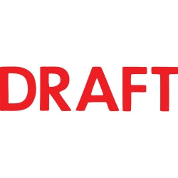 X-Stamper 1068 Draft Red (Each)