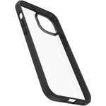 OtterBox React Case for Apple iPhone 15 Plus, iPhone 14 Plus Smartphone - Black Crystal - Retail - Left view