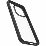 OtterBox React Case for Apple iPhone 15 Pro Max Smartphone - Black Crystal - Retail - Left view