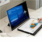 LG gram +view 16MR70 16' Class WQXGA LCD Monitor - 16:10 - Silver, Black - Alternate view 14