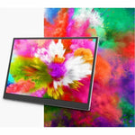 LG gram +view 16MR70 16' Class WQXGA LCD Monitor - 16:10 - Silver, Black - Alternate view 20