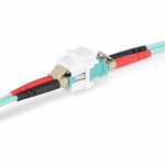StarTech.com LC to LC Coupler, LC Fiber Coupler, LC/UPC Duplex Keystone Jack, Fiber Optic Keystone Coupler for Patch Panel - Alternate view 7