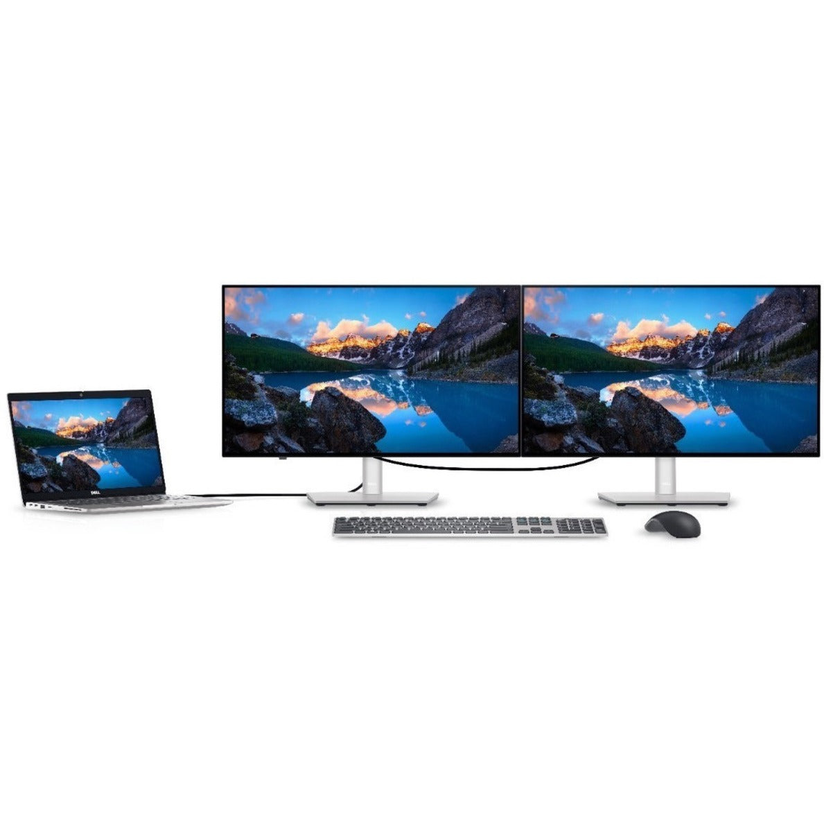 Dell UltraSharp U2424H 24' Class Full HD LED Monitor - 16:9 - Silver - Alternate view 7