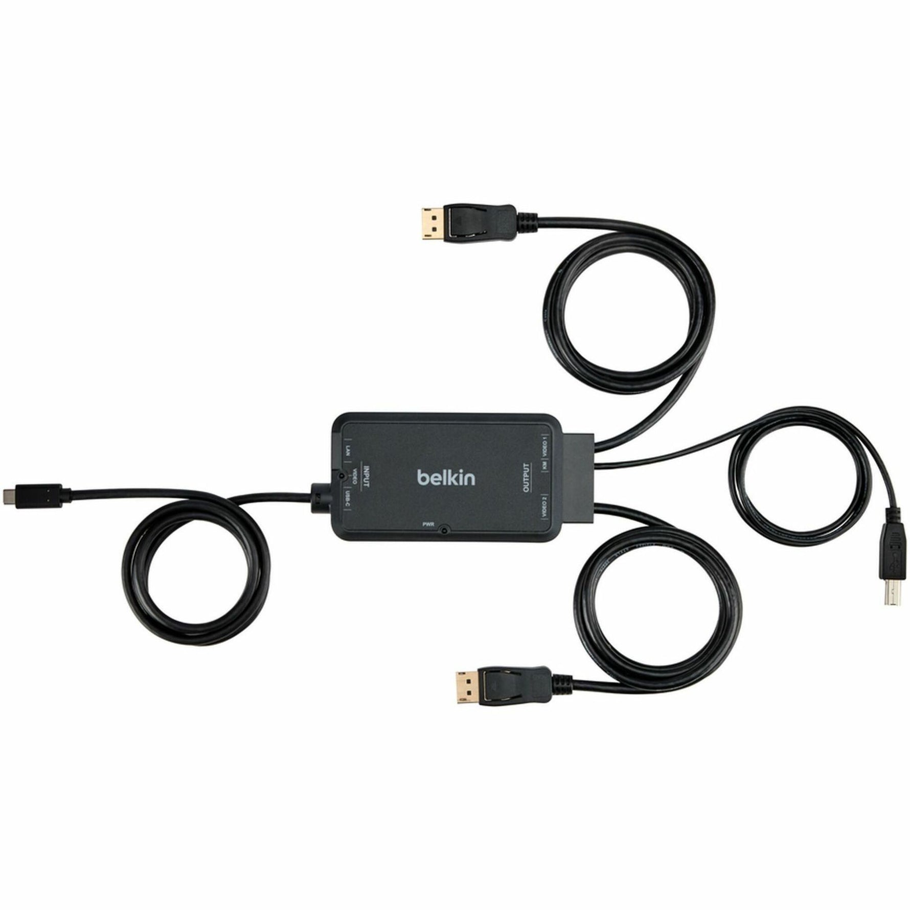 Belkin Cybersecurity and Secure KVM 1.83 m, 91.44 cm KVM Cable - TAA Compliant