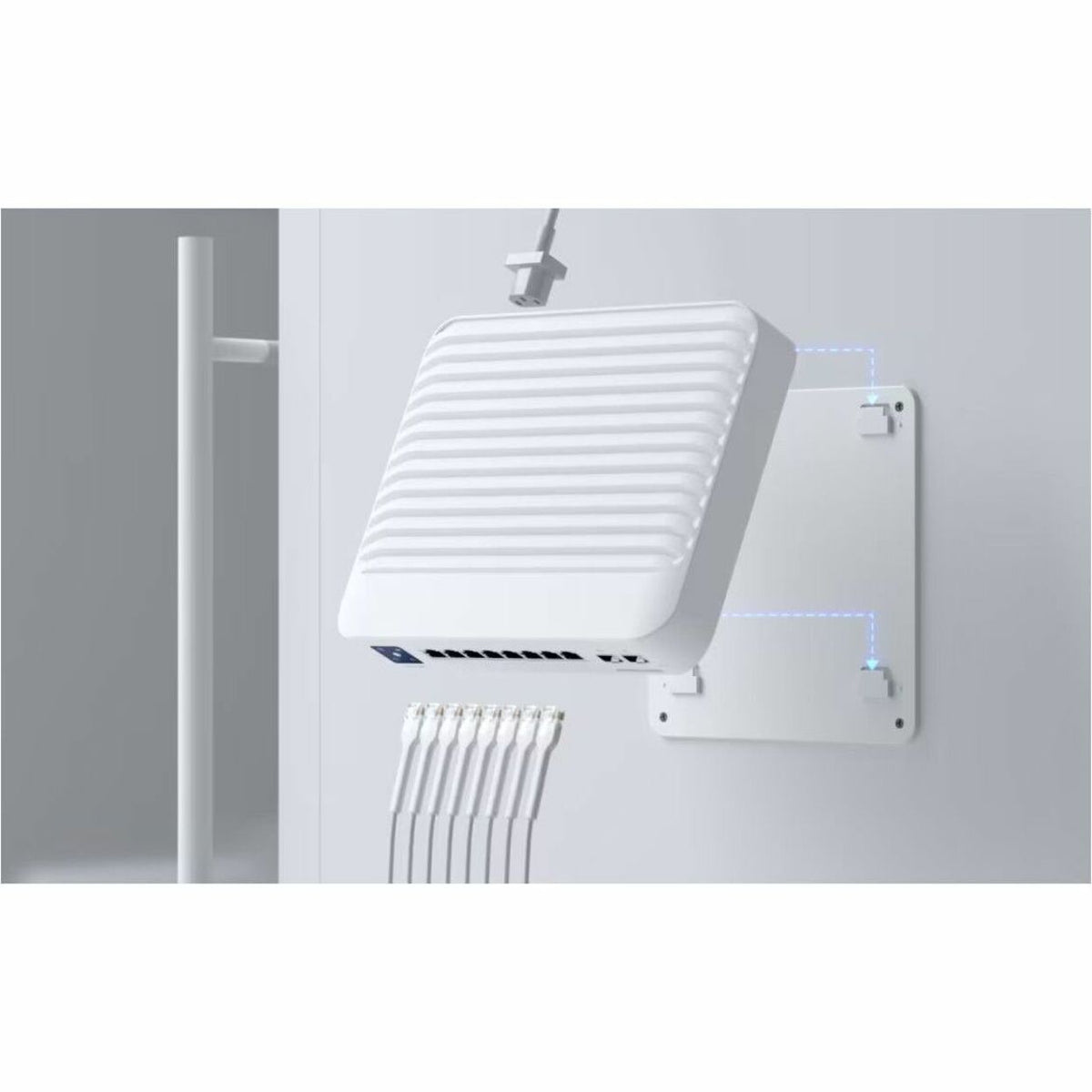 Ubiquiti UniFi USW-PRO-8-POE 8 Ports Manageable Layer 3 Switch - Gigabit Ethernet, 10 Gigabit Ethernet - 10/100/1000Base-T, 10GBase-X