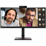 Lenovo ThinkVision P34w-20 34' Class Webcam UW-QHD Curved Screen LED Monitor - 21:9 - Raven Black