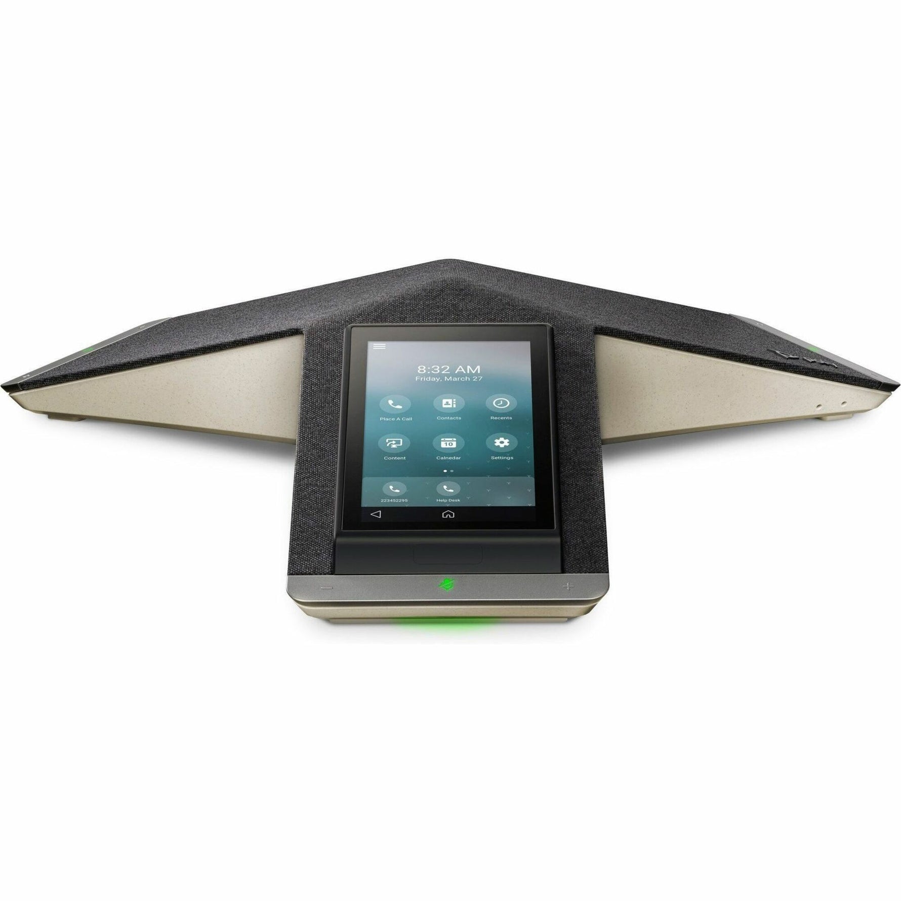 Poly Trio C60 IP Conference Station - Corded/Cordless - Bluetooth, Wi-Fi - 5 Multiple Conferencing - Tabletop - Black