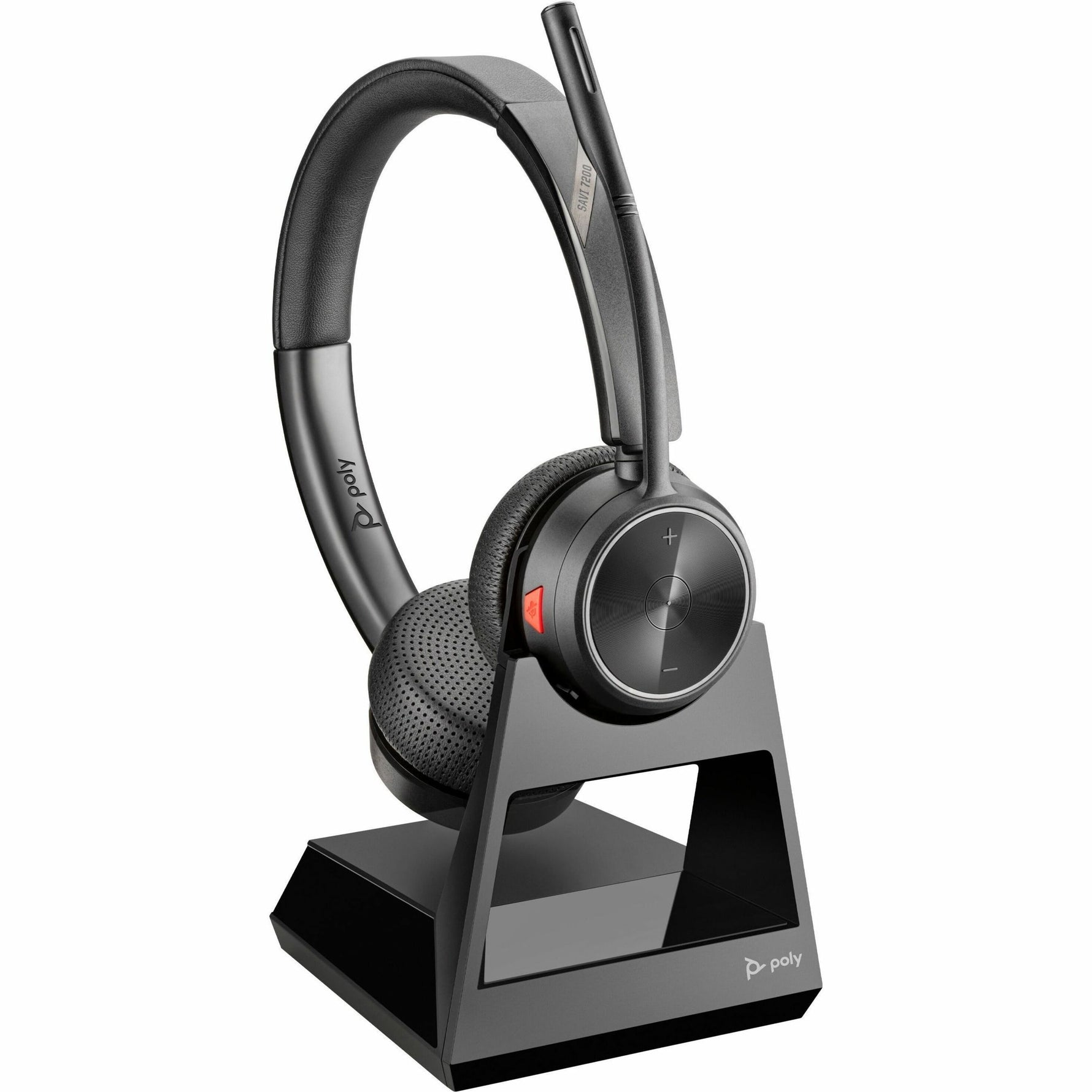 Poly Savi 7300 Office 7320 Wireless On-ear, Over-the-head Stereo Headset - Left view