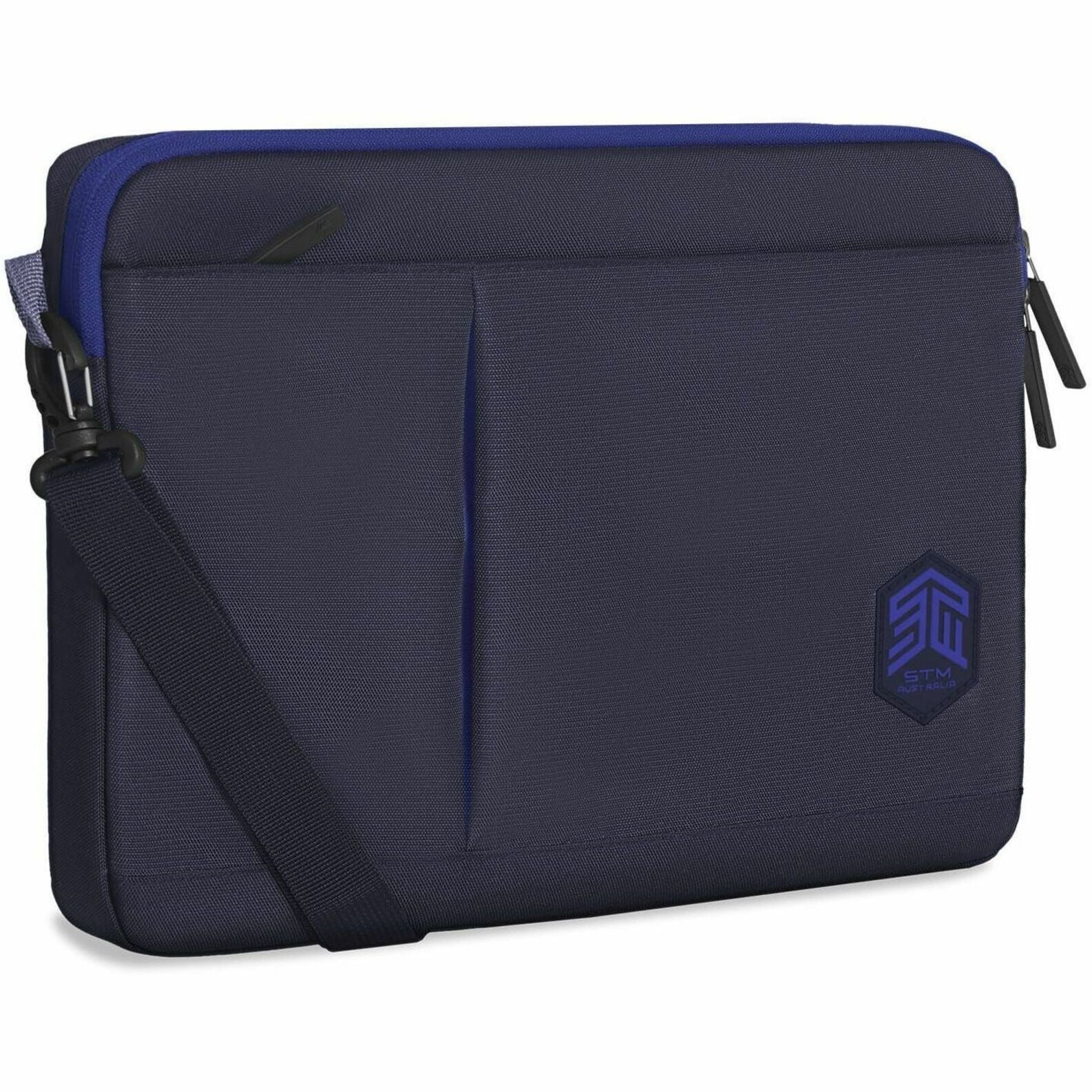 STM Goods Blazer Rugged Carrying Case (Sleeve) for 33 cm (13') to 35.6 cm (14') Apple MacBook Pro - Navy - Right view