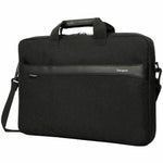 Targus GeoLite EcoSmart TBS576GL Carrying Case (Slipcase/Briefcase) for 33 cm (13') to 35.6 cm (14') Notebook, Smartphone, Accessories - Black - Left view