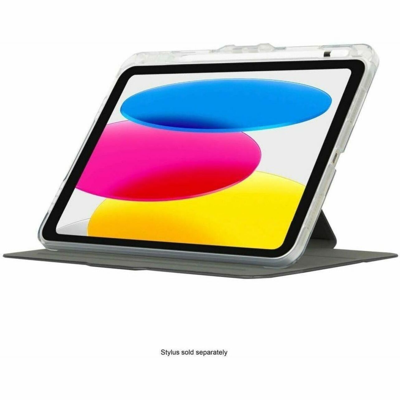 Targus VersaVu THD936GL Carrying Case (Folio) for 27.7 cm (10.9') to 27.9 cm (11') Apple iPad (10th Generation), iPad (11th Generation) Tablet - Clear - Bottom view