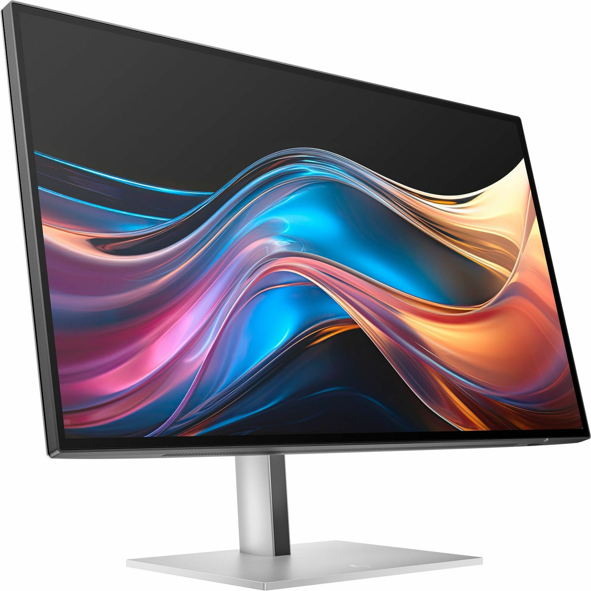HP 727pq 27' Class WQHD LED Monitor - 16:9 - Natural Silver - Right view