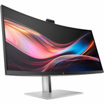 HP 734pm 34' Class Webcam UW-QHD Curved Screen LED Monitor - 21:9 - Right view