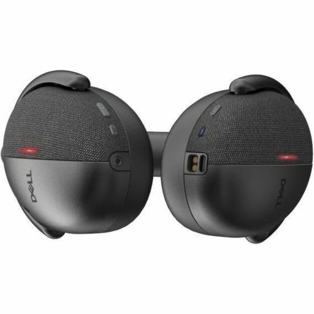 Dell Premier WL7024 Wired/Wireless Over-the-head, Over-the-ear Stereo Headset - Bottom view